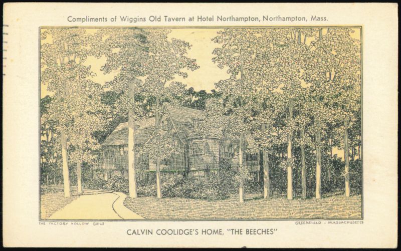 Calvin Coolidge's Home, The Beeches Northampton Massachusetts
