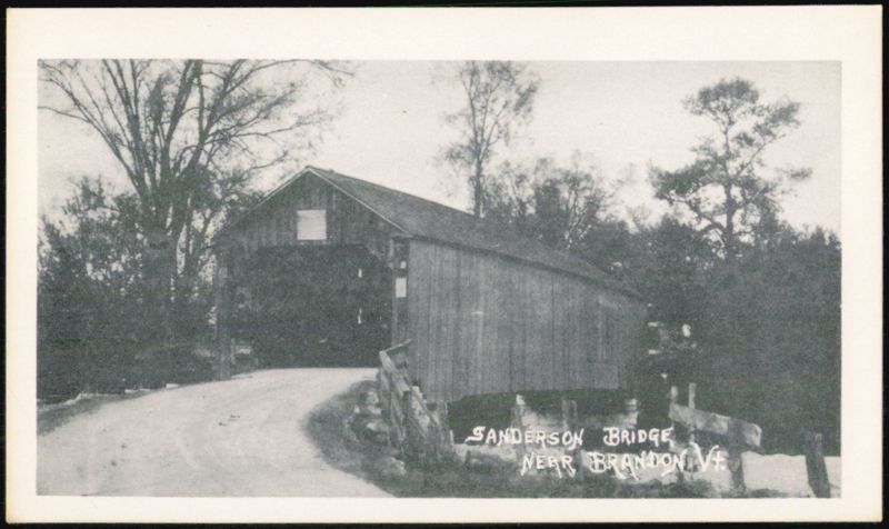 Sanderson Bridge near Brandon, Vermont