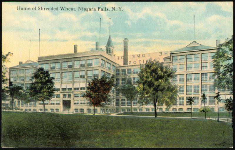 Home of Shredded Wheat Factory Niagara Falls New York