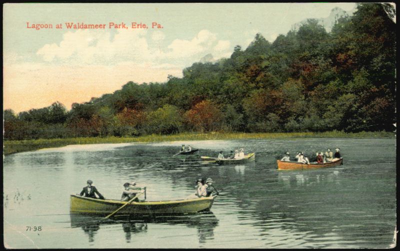 Lagoon at Waldameer Park Erie Pennsylvania