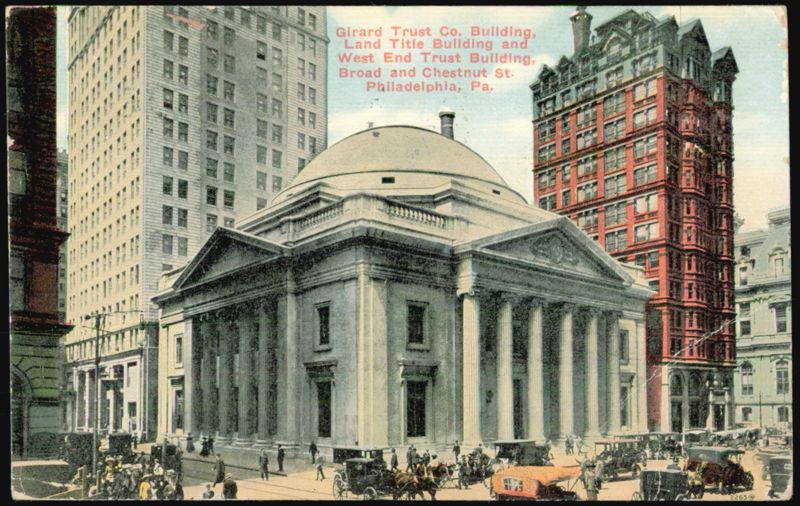 Girard Trust Co., Land Title, and West End Trust Buildings Philadelphia Pennsylvania