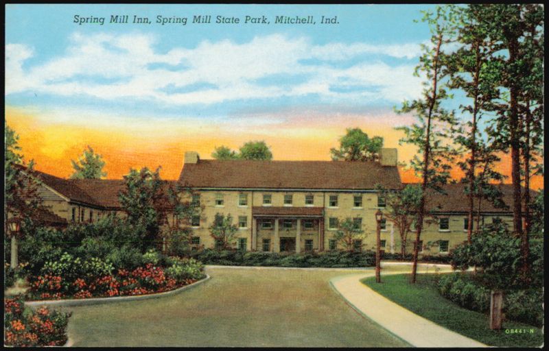 Spring Mill Inn, Spring Mill State Park Mitchell Indiana