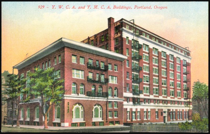 Y.W.C.A. and Y.M.C.A. Buildings Portland Oregon