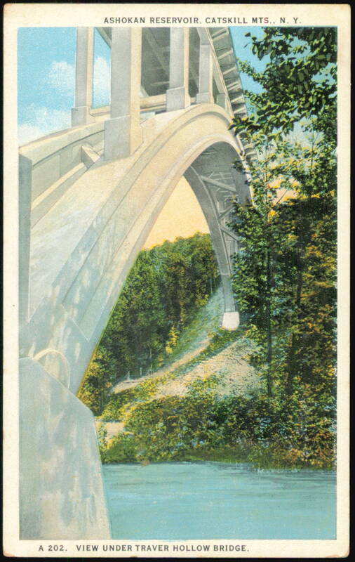 View Under Traver Hollow Bridge, Ashokan Reservoir New York