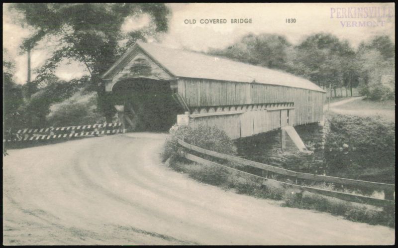 Old Covered Bridge, Perkinsville, Vermont