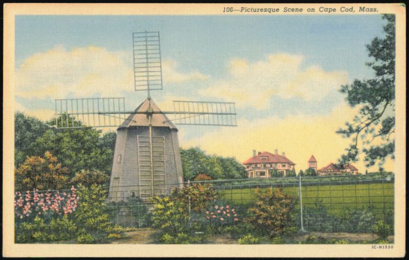 Picturesque Scene on Cape Cod, Massachusetts