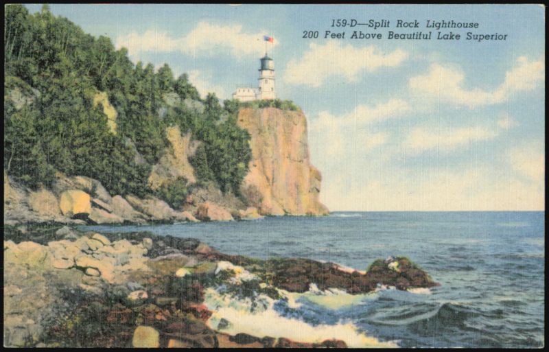 Split Rock Lighthouse, 200 Feet Above Lake Superior Duluth Minnesota