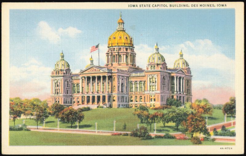 Iowa State Capitol Building Des Moines