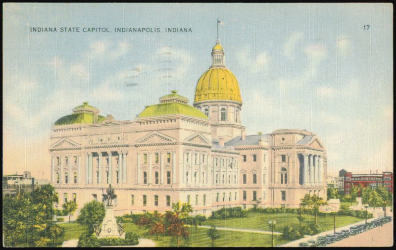 Indiana State Capitol Building Indianapolis