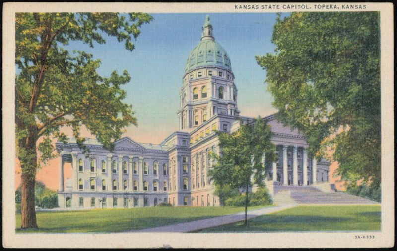 Kansas State Capitol Building in Topeka