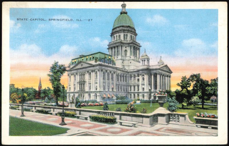 State Capitol Building in Springfield, Illinois