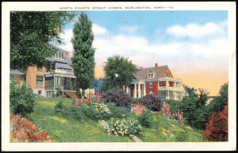North Fourth Street Homes Burlington Iowa