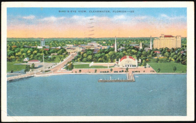 Bird's-Eye View of Clearwater, Florida