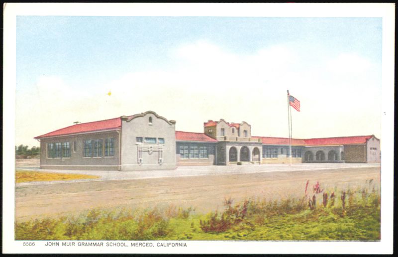 John Muir Grammar School, Merced, California