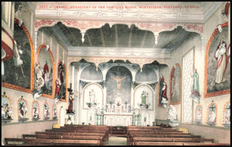 Chapel, Monastery of the Precious Blood, Montavilla Portland Oregon