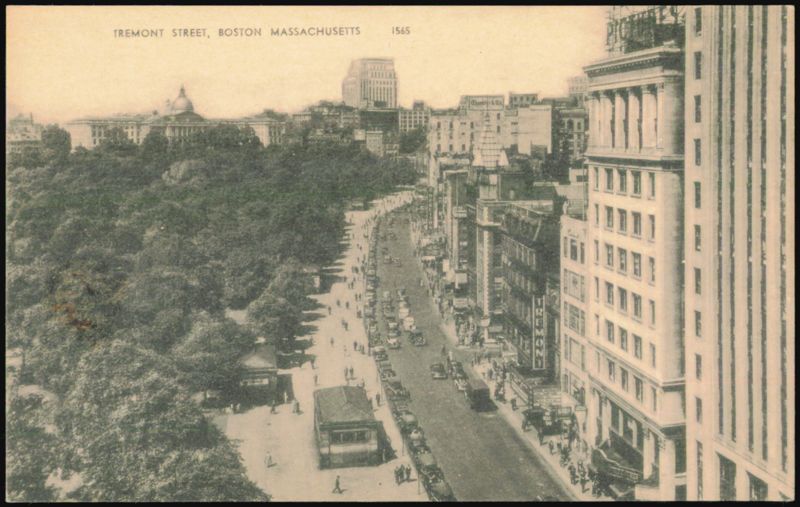 Tremont Street View, Boston, Massachusetts