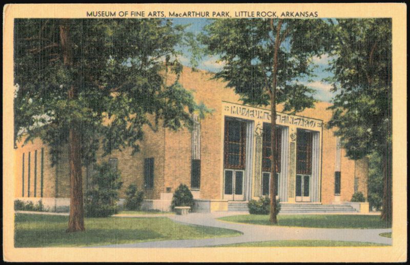 Museum of Fine Arts, MacArthur Park Little Rock Arkansas