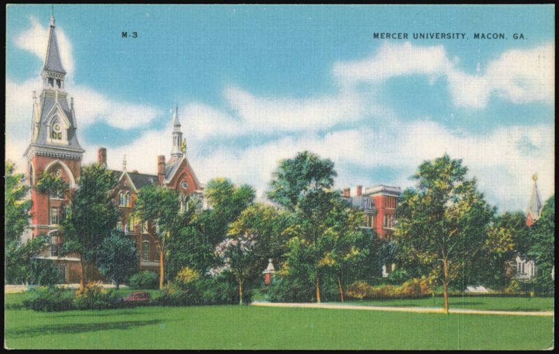 Mercer University Campus Buildings Macon Georgia