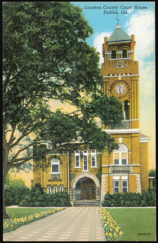 Laurens County Court House Dublin Georgia
