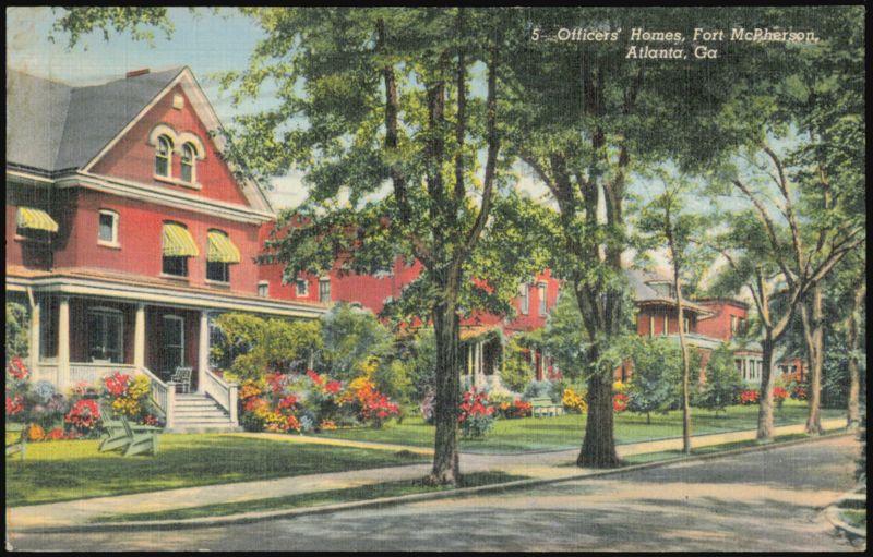 Officers' Homes, Fort McPherson Atlanta Georgia