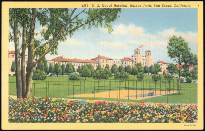U.S. Naval Hospital, Balboa Park San Diego California