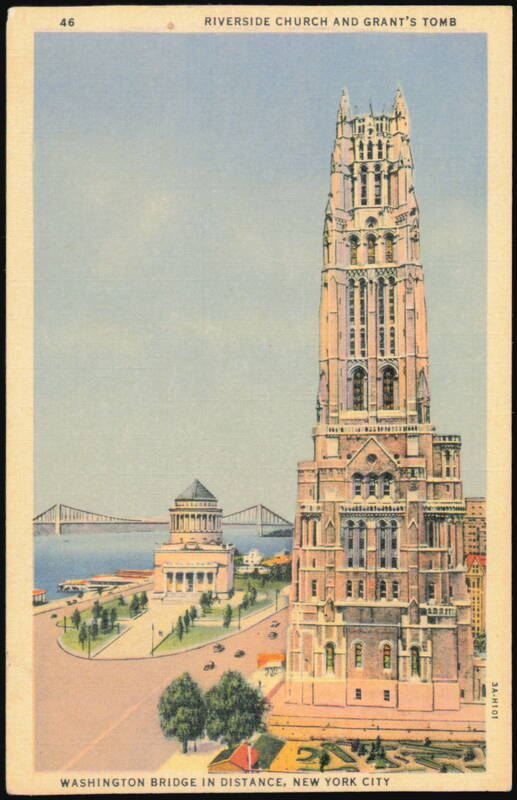 Riverside Church and Grant's Tomb, New York City