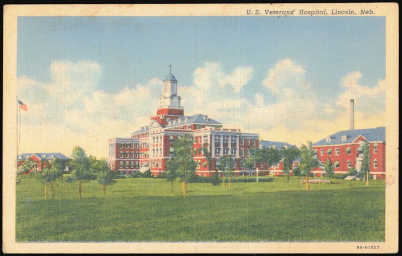 U.S. Veterans' Hospital Building Lincoln Nebraska