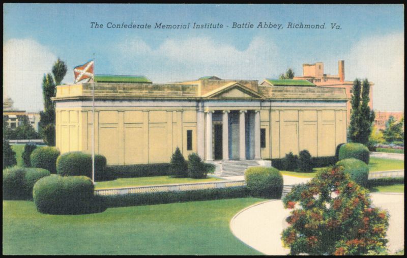 Confederate Memorial Institute - Battle Abbey Richmond Virginia