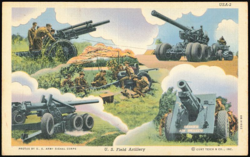 U.S. Field Artillery Military Equipment Army