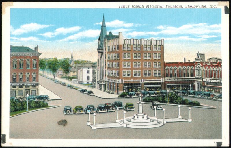 Julius Joseph Memorial Fountain, Shelbyville Indiana