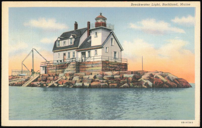 Breakwater Light, Rockland, Maine