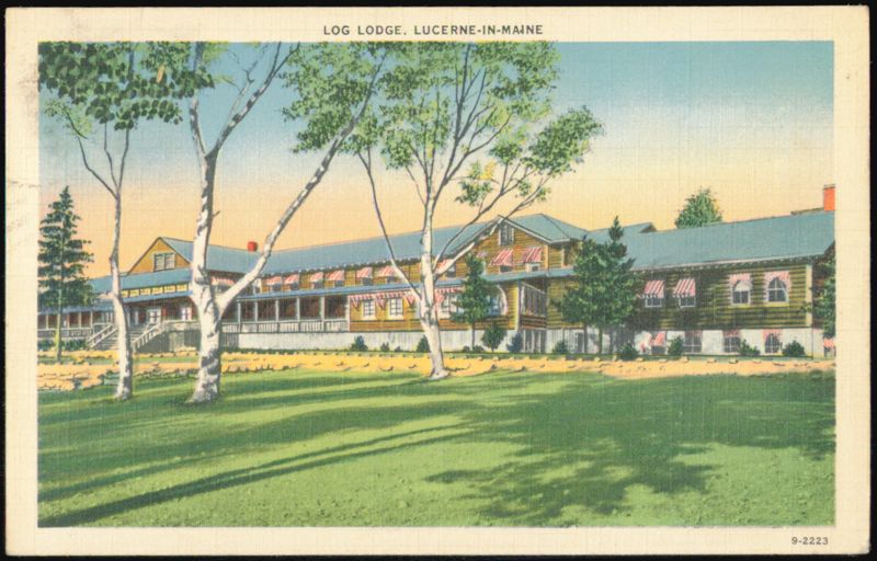 Log Lodge, Lucerne-in-Maine