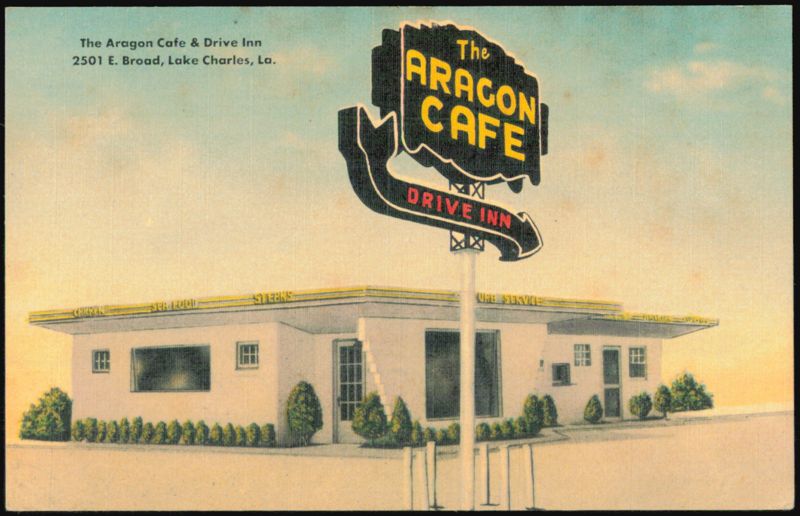 The Aragon Cafe and Drive Inn, Lake Charles, Louisiana
