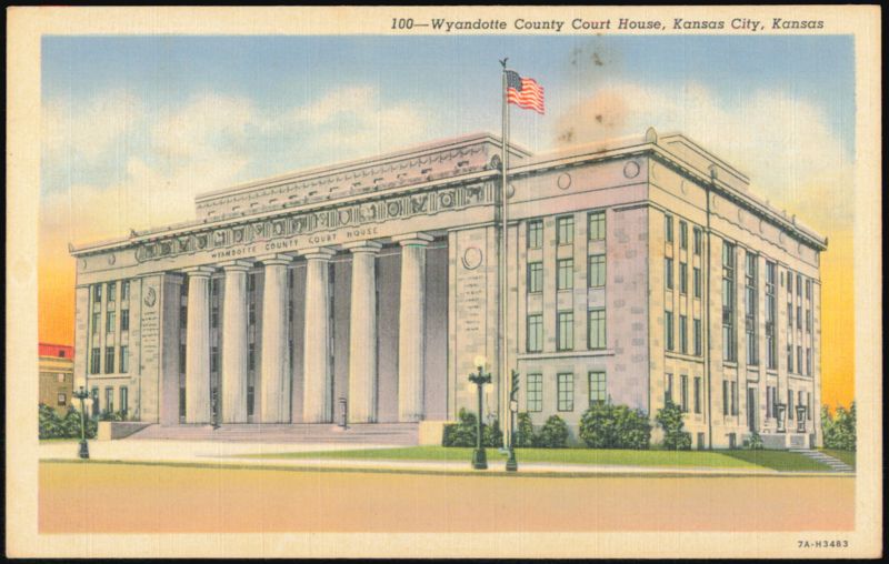 Wyandotte County Court House, Kansas City, Kansas