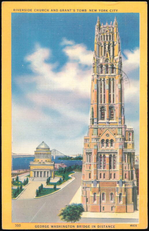 Riverside Church and Grant's Tomb, New York City