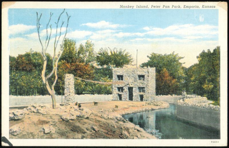 Monkey Island, Peter Pan Park Emporia Kansas
