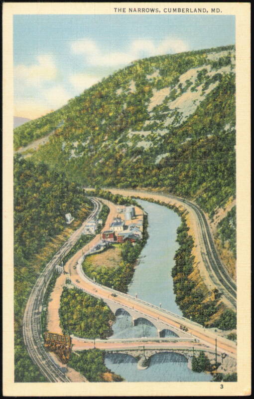 The Narrows, Allegheny Mountains Cumberland Maryland