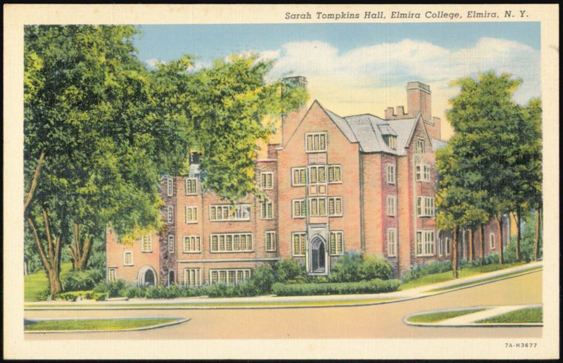 Sarah Tompkins Hall, Elmira College New York