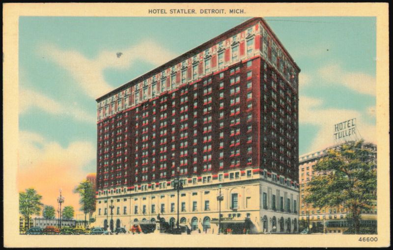 Hotel Statler, Detroit, Michigan