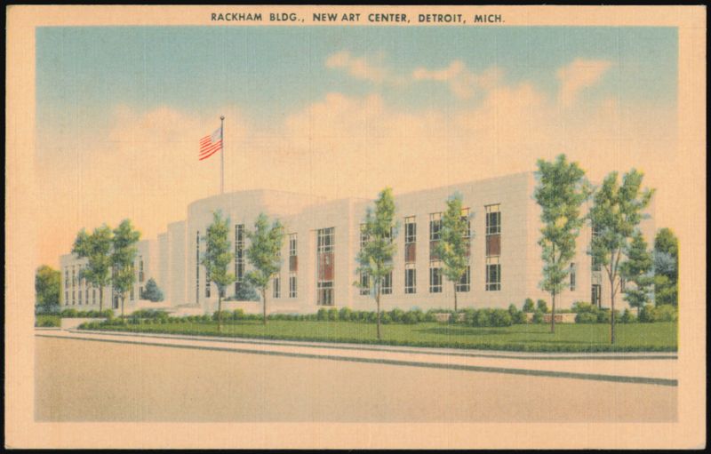 Rackham Building, New Art Center, Detroit, Michigan