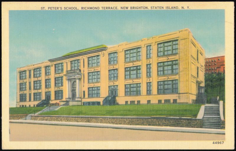 St. Peter's School, Richmond Terrace New Brighton New York