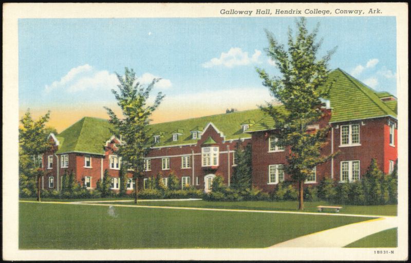 Galloway Hall, Hendrix College Conway Arkansas