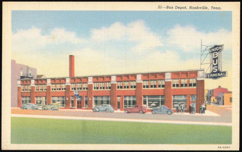 Union Bus Terminal, Nashville Tennessee