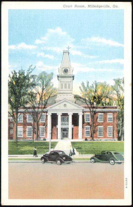 Court House, Milledgeville, Georgia R. H. Wootten