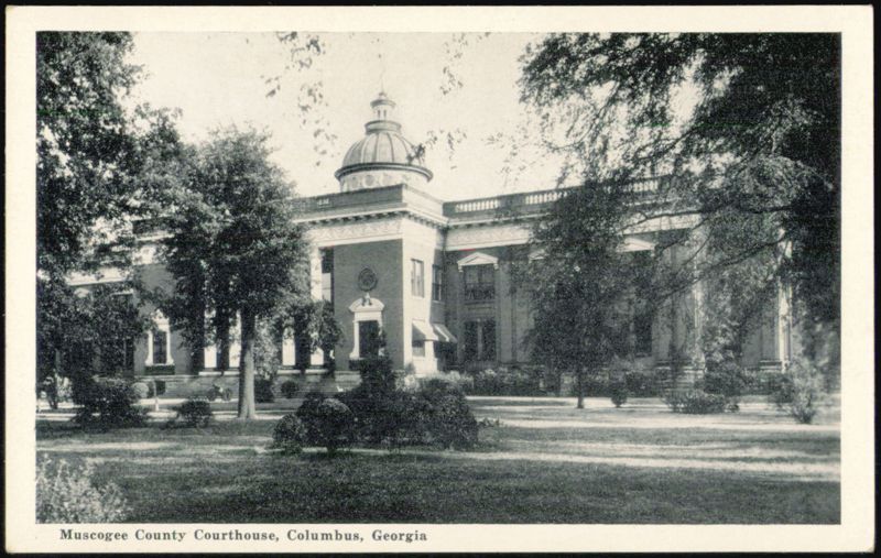 Muscogee County Courthouse Columbus Georgia