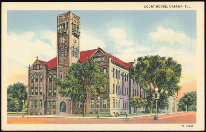 Court House, Urbana, Illinois