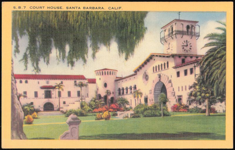 Santa Barbara Court House California