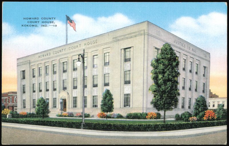 Howard County Court House Kokomo Indiana
