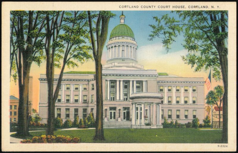 Cortland County Court House New York