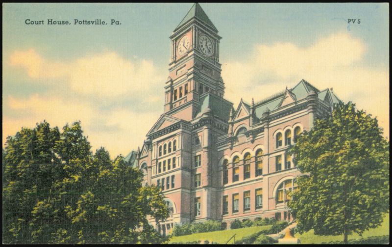 Court House, Pottsville, Pennsylvania